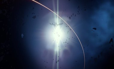 Soyut alan koyu arka plan  