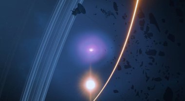 Soyut alan koyu arka plan  