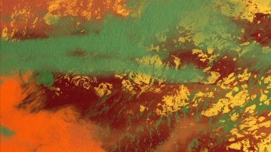 Metin için yeri olan boya lekeleriyle soyut arkaplan