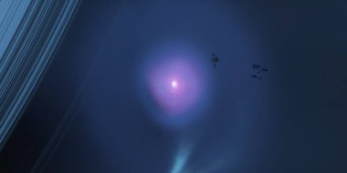 parlaklık ile renkli soyut gökyüzü arka plan