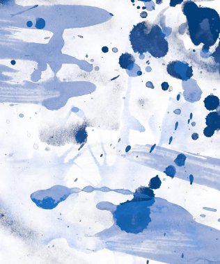 grunge desensoyut suluboya darbeleri ve lekeleri