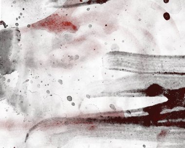 Metin için yeri olan boya lekeleriyle soyut arkaplan