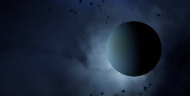 Soyut alan koyu arka plan  