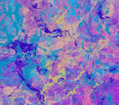 metin için alan ile arka planda soyut renkli lekeler