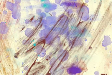 grunge desensoyut suluboya darbeleri ve lekeleri