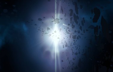 Soyut alan koyu arka plan  