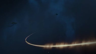 parlaklık ile renkli soyut gökyüzü arka plan