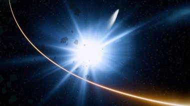 kozmos astronomi arka plan, evren