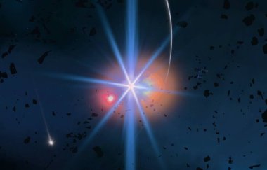 Soyut alan koyu arka plan  