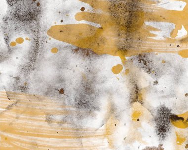 soyut grunge suluboya darbeleri ve lekeler dokulu desen