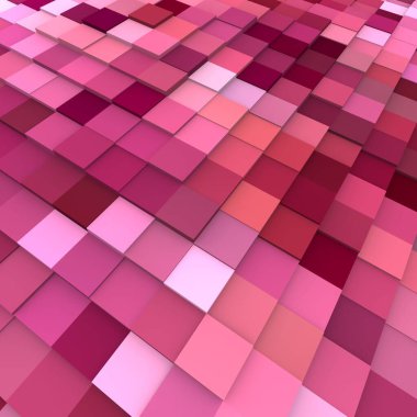 3 boyutlu illüstrasyon. Web modern fon. Renkli desen. Soyut geometrik şekiller. arkaplan.