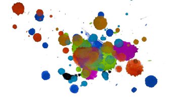 damla ile soyut renkli arka plan