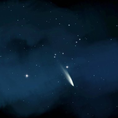 2d illüstrasyon. Derin geniş alan. Yıldızlar, gezegenler ve uydular. Çeşitli bilim kurgu yaratıcı fon. Uzay sanatı. Uzaylı güneş sistemleri. Gerçekçi arka plan 