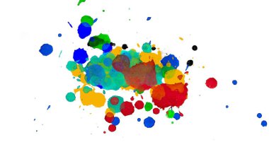 damla ile soyut renkli arka plan