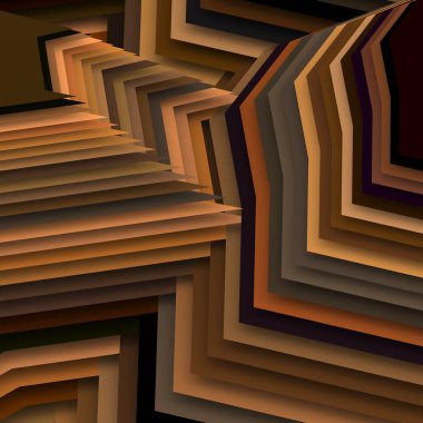 3 boyutlu illüstrasyon. Web modern fon. Renkli desen. Soyut geometrik şekiller. arkaplan.