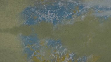 Metin için yeri olan boya lekeleriyle soyut arkaplan