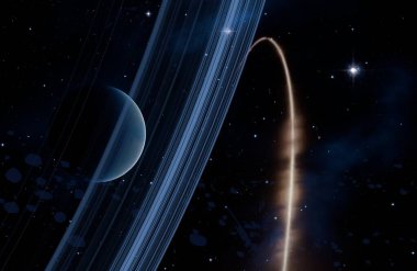 parlaklık ile renkli soyut gökyüzü arka plan