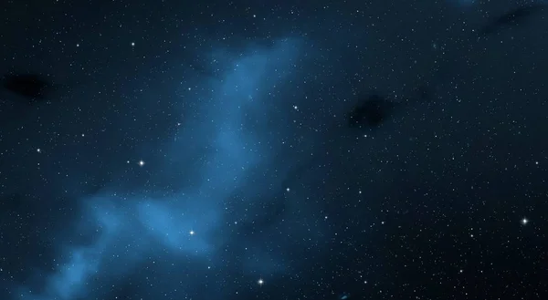 Illüstrasyon Derin Geniş Alan Yıldızlar Gezegenler Uydular Çeşitli Bilim Kurgu — Stok fotoğraf