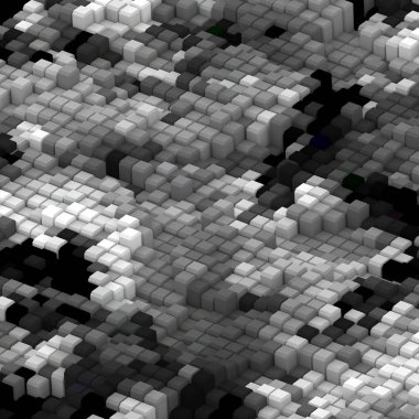 3 boyutlu illüstrasyon. Web modern fon. Renkli desen. Soyut geometrik şekiller. arkaplan.