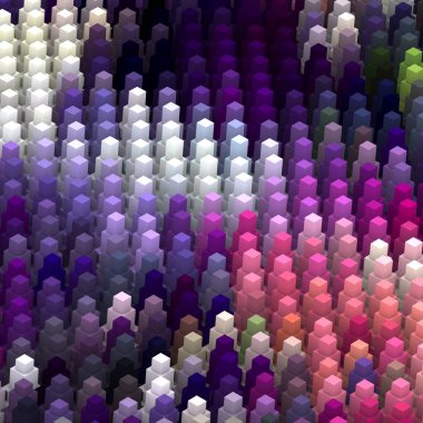 Renkli desenli soyut arkaplan