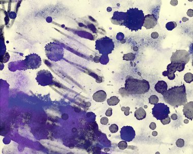 grunge desensoyut suluboya darbeleri ve lekeleri