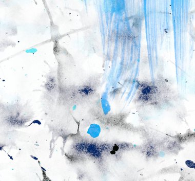 grunge desensoyut suluboya darbeleri ve lekeleri