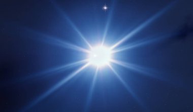 parlaklık ile renkli soyut gökyüzü arka plan