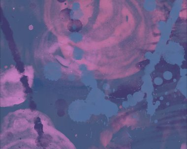 grunge desensoyut suluboya darbeleri ve lekeleri