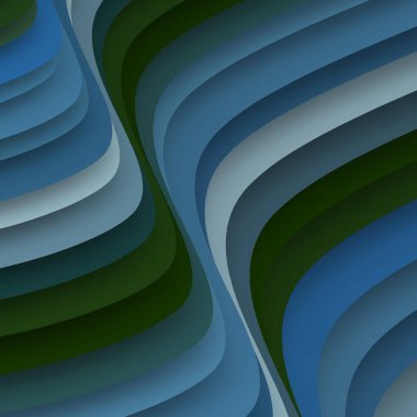 renkli geometrik arka plan, 3d hacim sanat