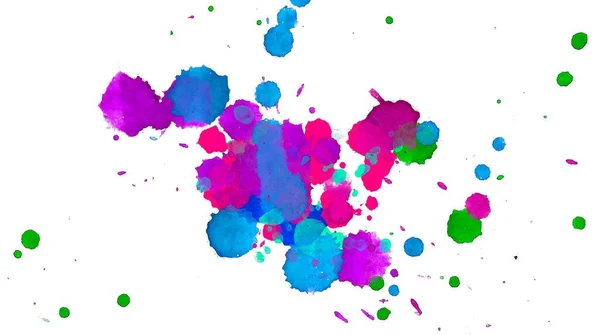 Streszczenie Kolorowe Tło Kroplami — Zdjęcie stockowe