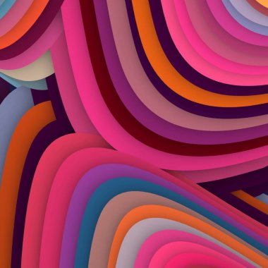 Renkli desenli soyut arkaplan