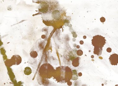 metin için alan ile arka planda soyut renkli lekeler