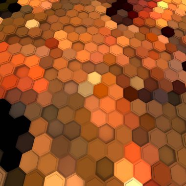 3 boyutlu illüstrasyon. Web modern fon. Renkli desen. Soyut geometrik şekiller. arkaplan.