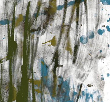 grunge desensoyut suluboya darbeleri ve lekeleri