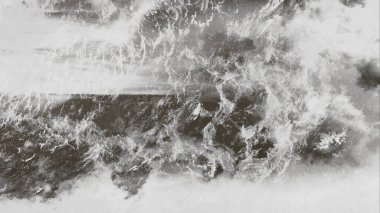 Metin için yeri olan boya lekeleriyle soyut arkaplan