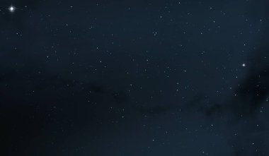 2d illüstrasyon. Derin geniş alan. Yıldızlar, gezegenler ve uydular. Çeşitli bilim kurgu yaratıcı fon. Uzay sanatı. Uzaylı güneş sistemleri. Gerçekçi arka plan 