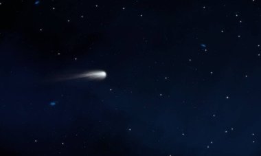 2d illüstrasyon. Derin geniş alan. Yıldızlar, gezegenler ve uydular. Çeşitli bilim kurgu yaratıcı fon. Uzay sanatı. Uzaylı güneş sistemleri. Gerçekçi arka plan 