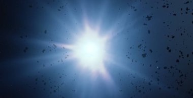 parlaklık ile renkli soyut gökyüzü arka plan