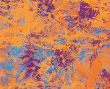 Arkaplanda soyut renkli lekeler