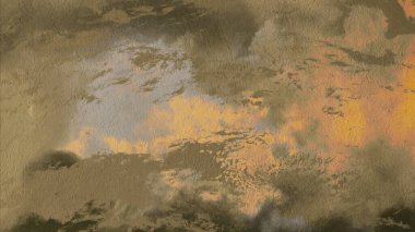 Metin için yeri olan boya lekeleriyle soyut arkaplan