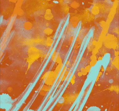 grunge desensoyut suluboya darbeleri ve lekeleri