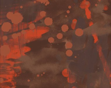 grunge desensoyut suluboya darbeleri ve lekeleri