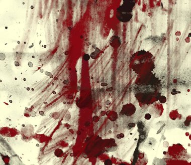 grunge desensoyut suluboya darbeleri ve lekeleri