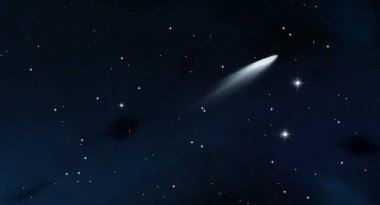 2d illüstrasyon. Derin geniş alan. Yıldızlar, gezegenler ve uydular. Çeşitli bilim kurgu yaratıcı fon. Uzay sanatı. Uzaylı güneş sistemleri. Gerçekçi arka plan 