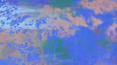 Metin için yeri olan boya lekeleriyle soyut arkaplan