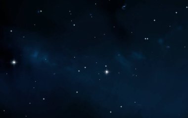 2d illüstrasyon. Derin geniş alan. Yıldızlar, gezegenler ve uydular. Çeşitli bilim kurgu yaratıcı fon. Uzay sanatı. Uzaylı güneş sistemleri. Gerçekçi arka plan 