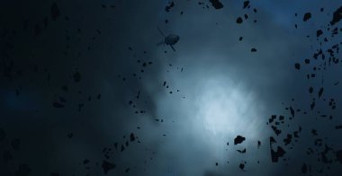 Soyut alan koyu arka plan  