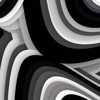 renkli geometrik arka plan, 3d hacim sanat