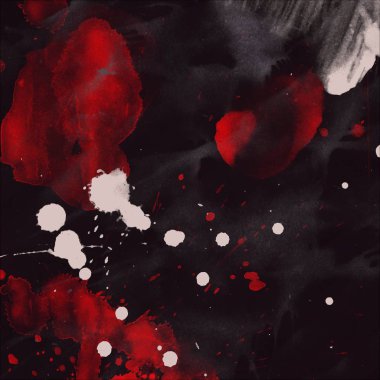 grunge desensoyut suluboya darbeleri ve lekeleri