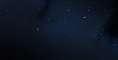 2d illüstrasyon. Derin geniş alan. Yıldızlar, gezegenler ve uydular. Çeşitli bilim kurgu yaratıcı fon. Uzay sanatı. Uzaylı güneş sistemleri. Gerçekçi arka plan 